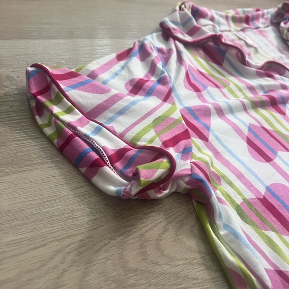 Pink Heart Women’s Pajamas Short Set Size Large - Picture 5 of 6